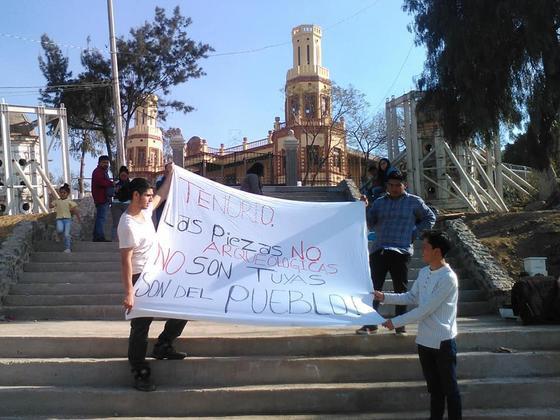 The Museo Comunitario del Valle de Xico is under attack