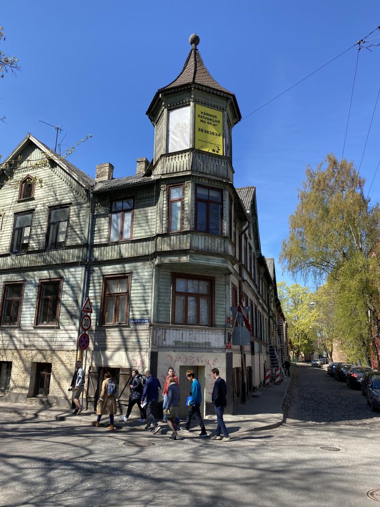 Traditional architecture in the surroundings